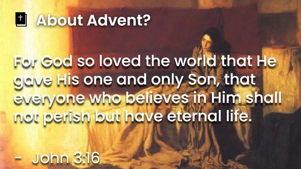 What Does The Bible Say About Advent