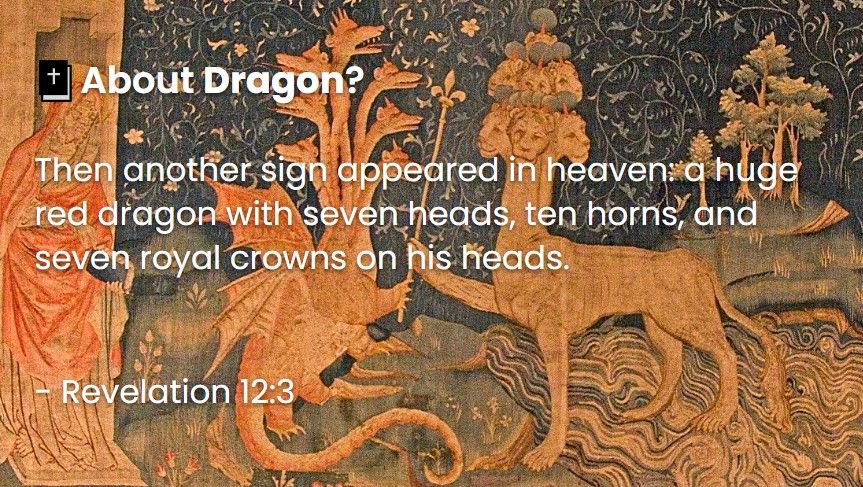 What Does The Bible Say About Dragon