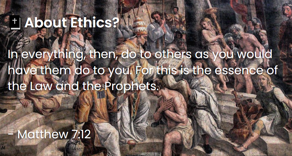 What Does The Bible Say About Ethics