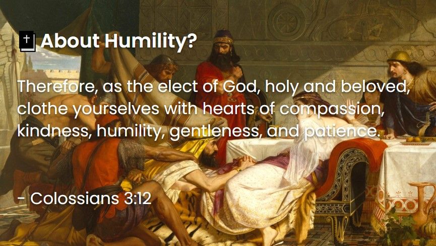 What Does The Bible Say About Humility