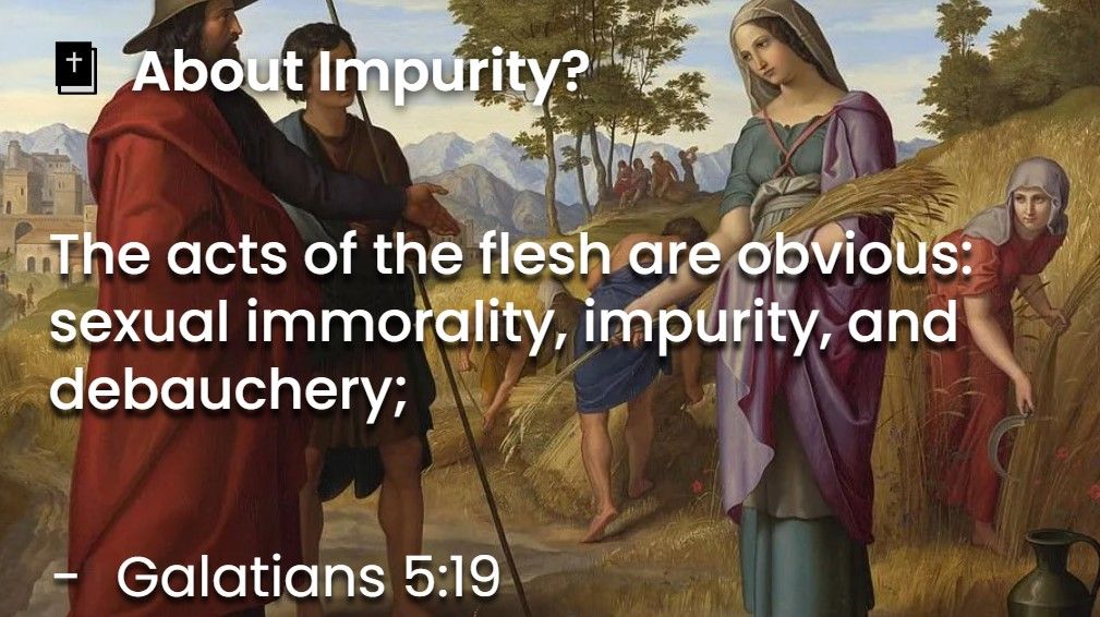 What Does The Bible Say About Impurity