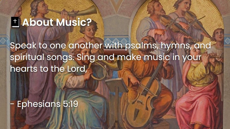 What Does The Bible Say About Music