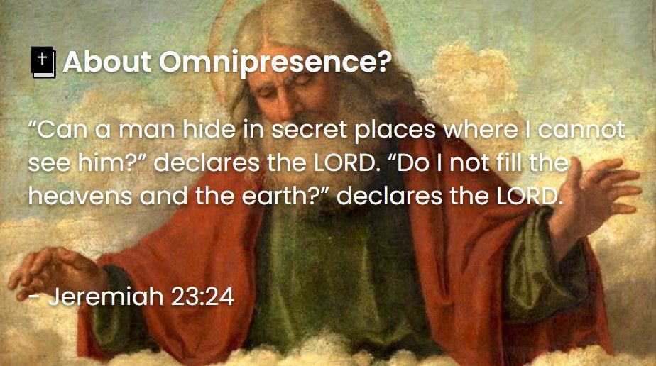 What Does The Bible Say About Omnipresence