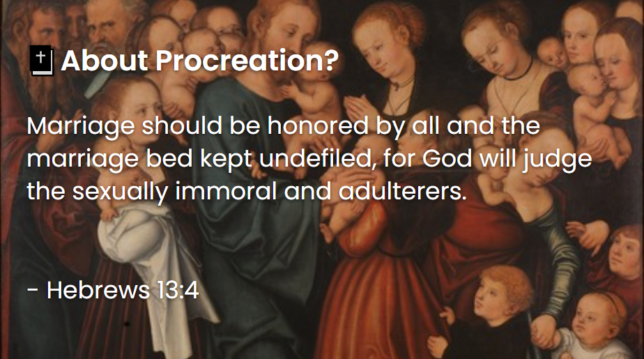What Does The Bible Say About Procreation