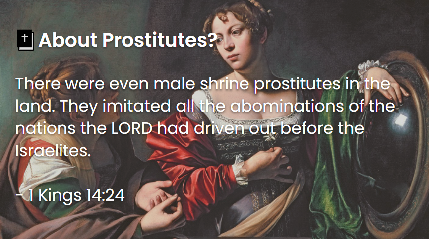 What Does The Bible Say About Prostitutes