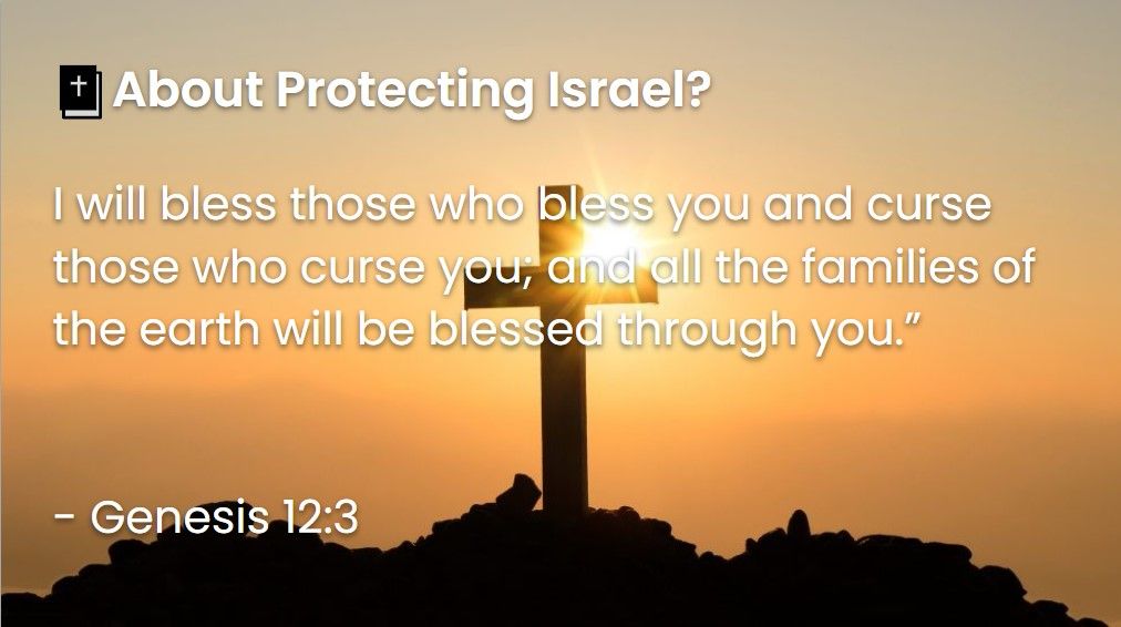 What Does The Bible Say About Protecting Israel