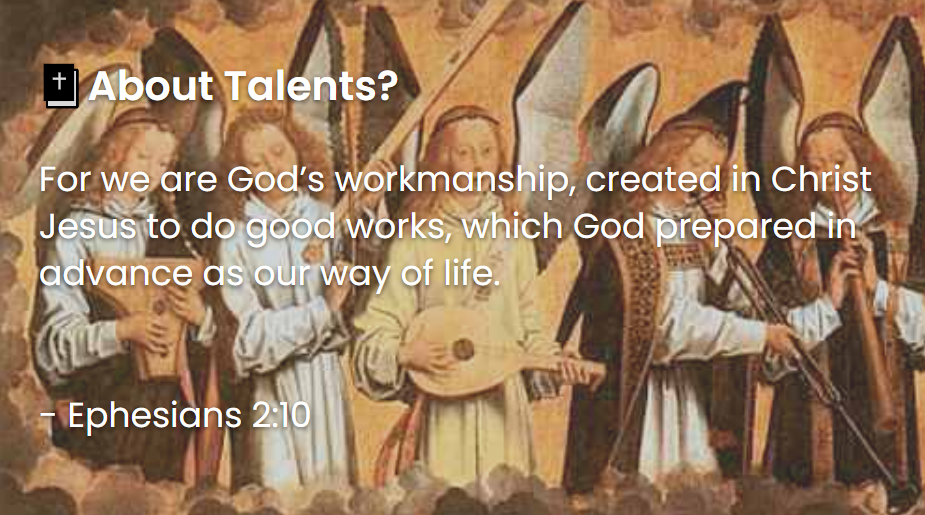 What Does The Bible Say About Talents